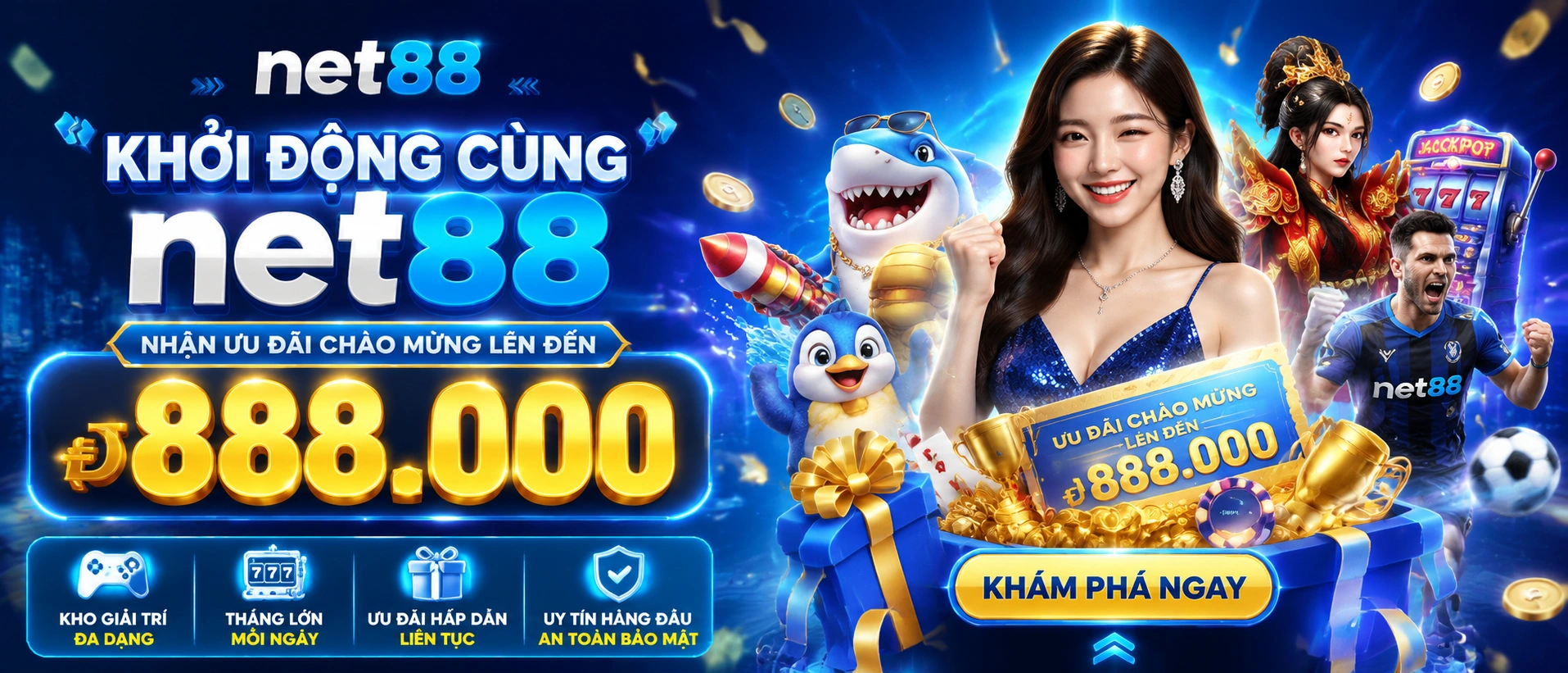 Baccarat trực tuyến trên net88