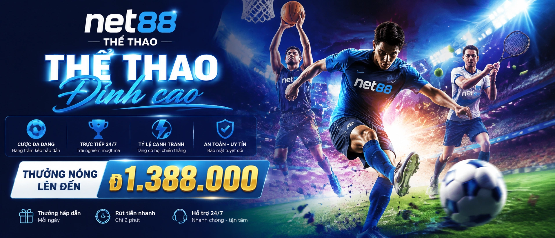 Không gian Thể Thao NET88